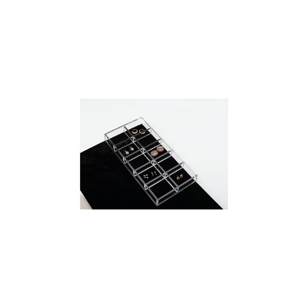 Rev-A-Shelf Rev-A-Shelf Acrylic Jewelry Organizer to use in Closet Drawers CA-LGORG-1 - main